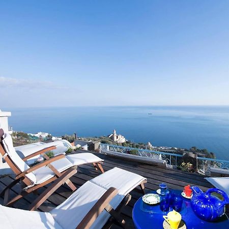 Perla Nel Blu Villa Affacciata Sul Mare Conca dei Marini Luaran gambar