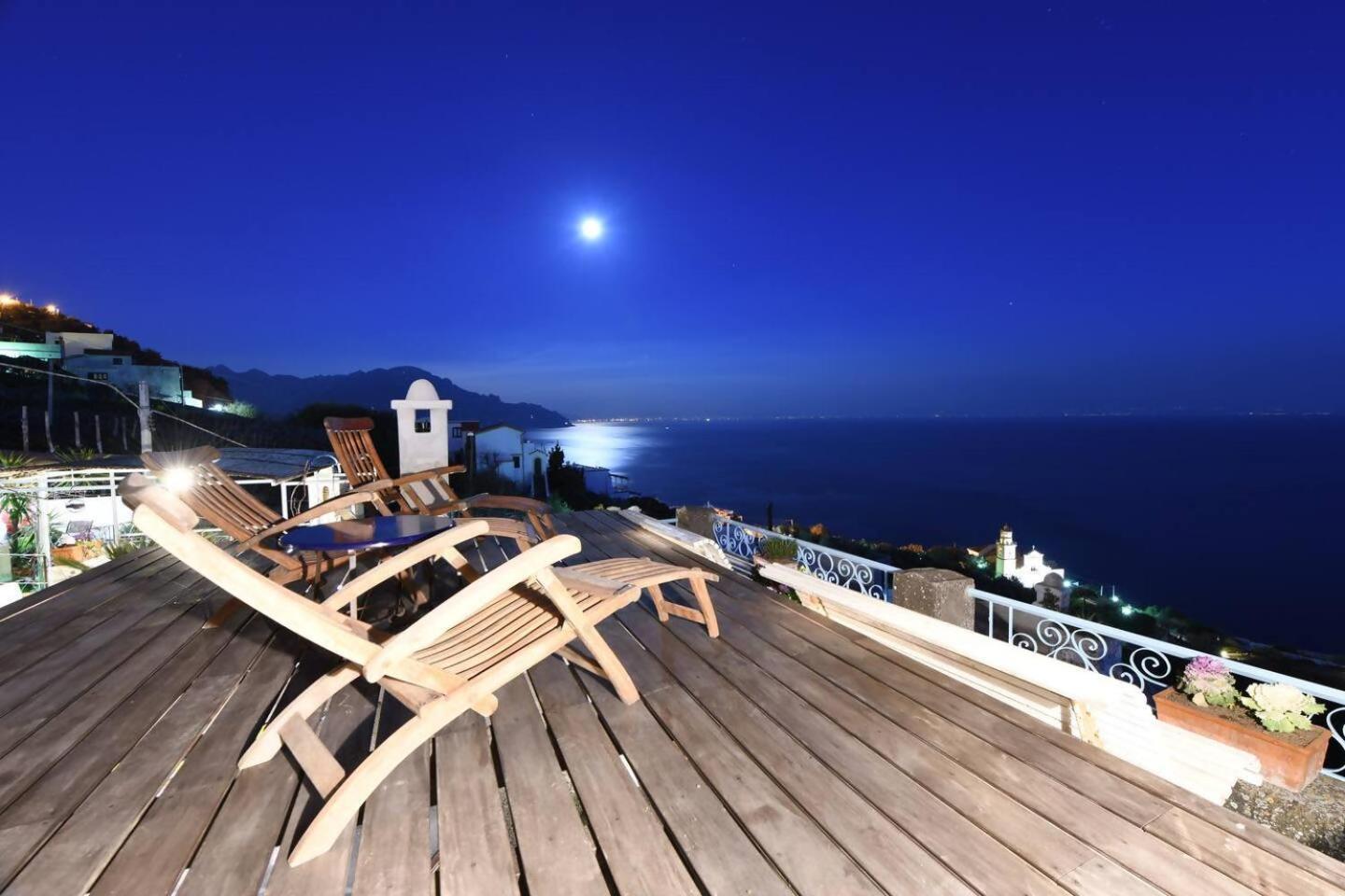 Perla Nel Blu Villa Affacciata Sul Mare Conca dei Marini Luaran gambar