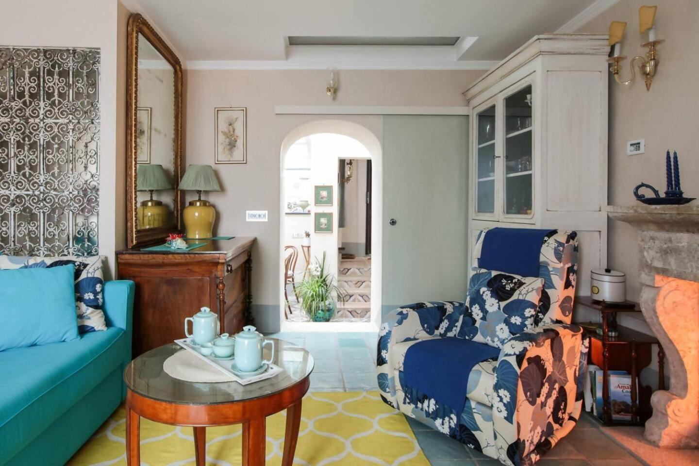 Perla Nel Blu Villa Affacciata Sul Mare Conca dei Marini Luaran gambar