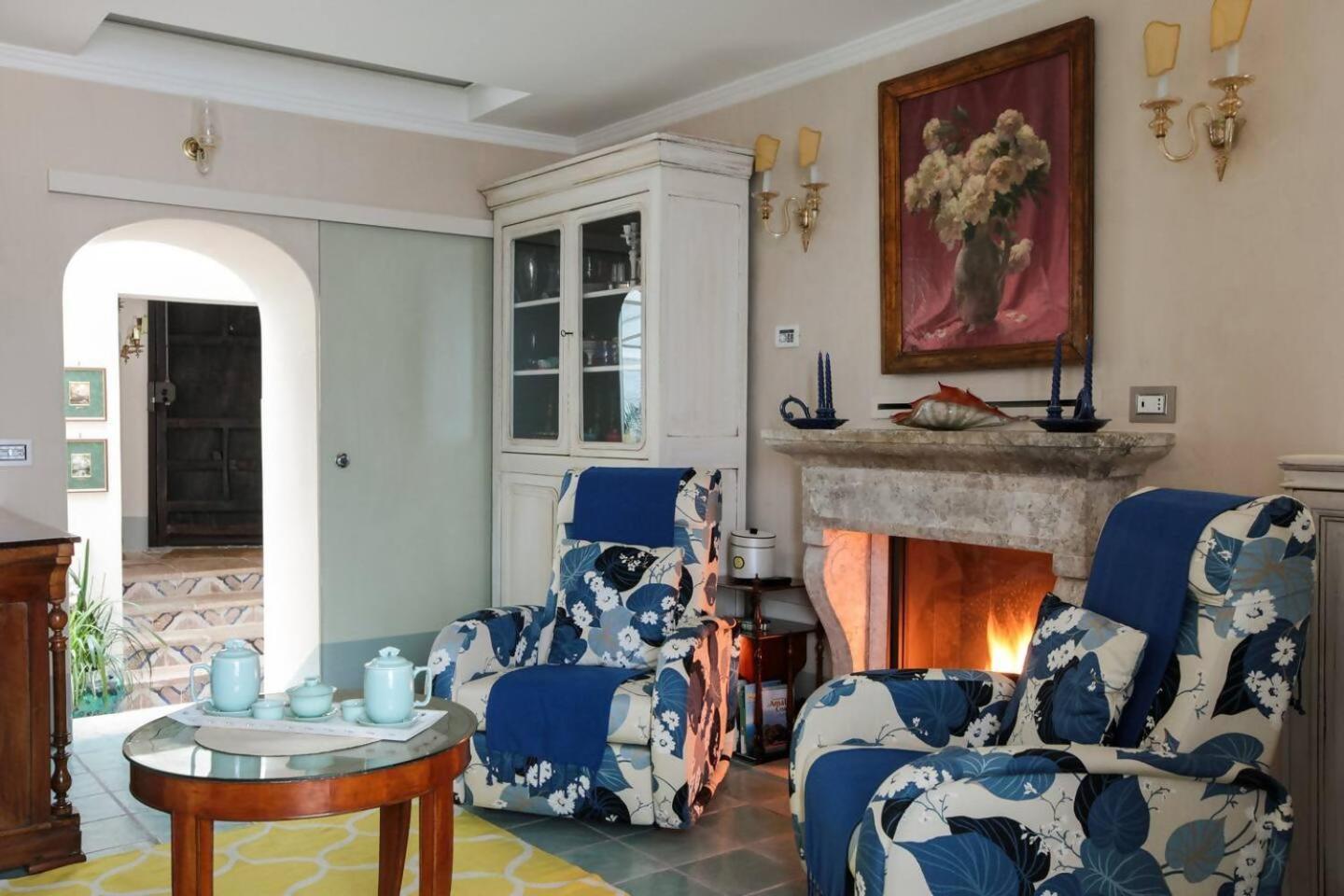 Perla Nel Blu Villa Affacciata Sul Mare Conca dei Marini Luaran gambar