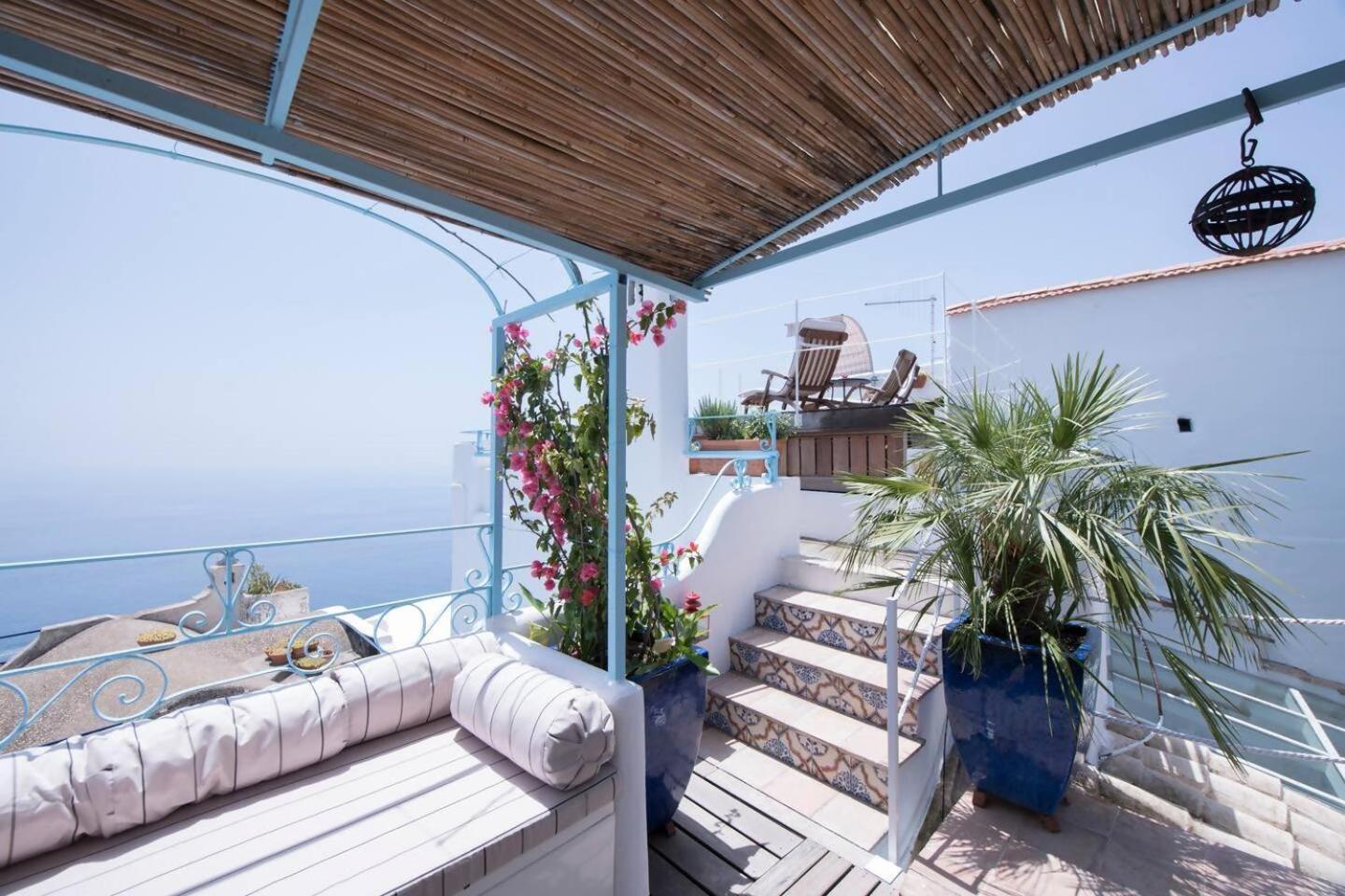 Perla Nel Blu Villa Affacciata Sul Mare Conca dei Marini Luaran gambar
